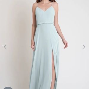 NWT Jenny Yoo Shelby dress in Serenity Blue Size 10